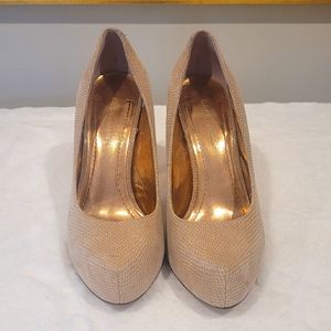 BCBGeneration Nude Heels